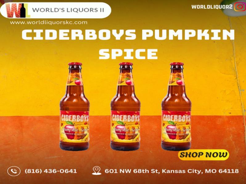 Ciderboys Pumpkin Spice available in Kansas City, MO