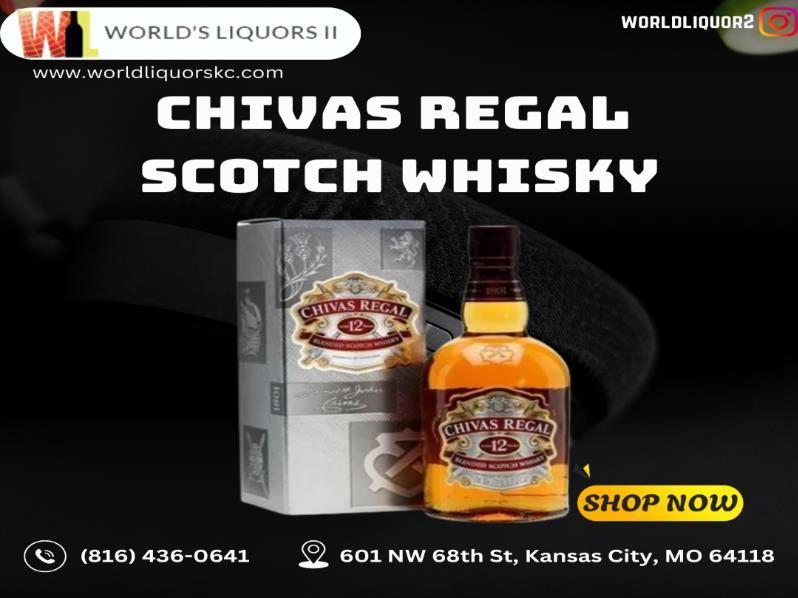 Chivas Regal Scotch Whisky available in Kansas City, MO